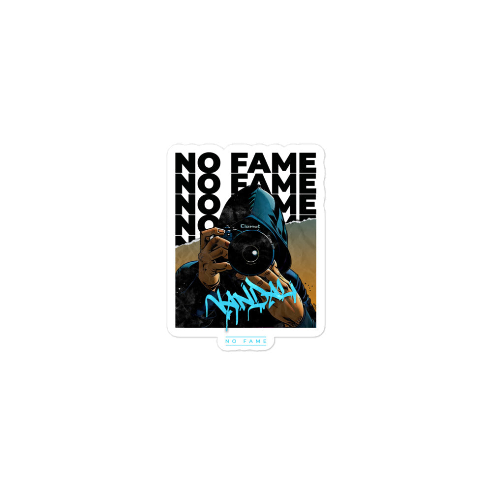 No Fame - Vandal Stickers