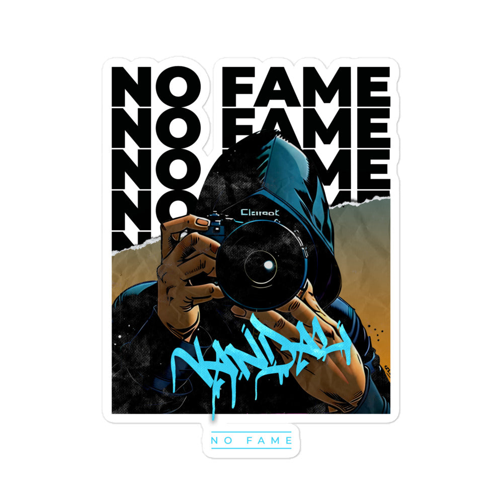 No Fame - Vandal Stickers