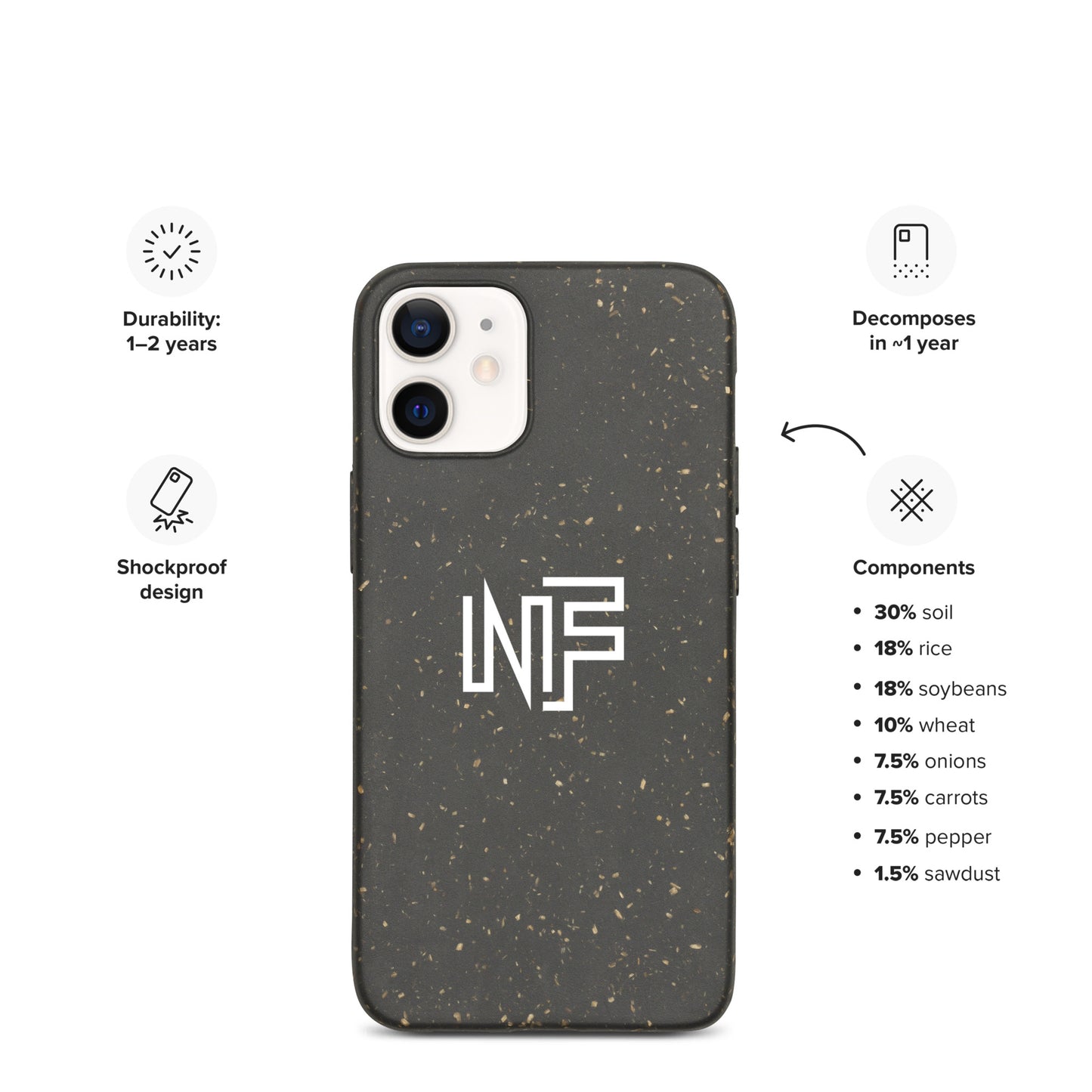 No Fame - Speckled Case for iPhone®